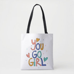 Motivatie 'n kindermeisje dat je naar het meisje g draagtas