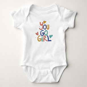 Motivatie 'n kindermeisje dat je naar het meisje g romper