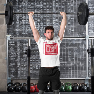 Motivatie nooit opgeven t-shirt