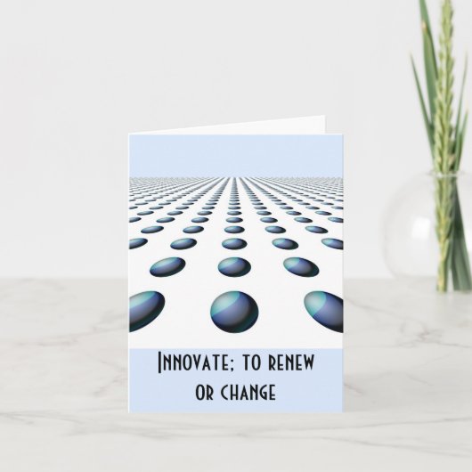 Motivatie Notecard voor Bedrijven Kaart (Voorkant)