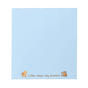 Motivatie Notitieblok – Capybara & Uil