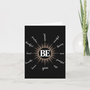 Motivatie offerte & Inspiratie Positief Sayi Kaart