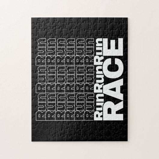 Motivatie offerte voor in-training voor Runner - R Legpuzzel (Verticaal)