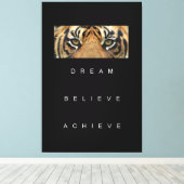 Motivatie offertes succes doelstelling modern canvas afdruk (Insitu (Houten vloer))
