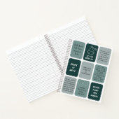 Motivatie offertes voor schrijvers op maat notitieboek (Binnen)