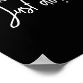 Motivatie ondernemer citeert Dont denkt dat het ge Poster (Hoek)