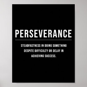Motivatie ondernemer slogan quot voor doorzettings poster