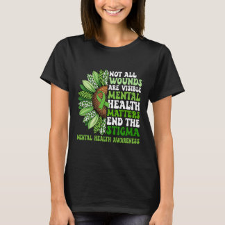 Motivatie ondersteuning Squad Warrior Mental Healt T-shirt