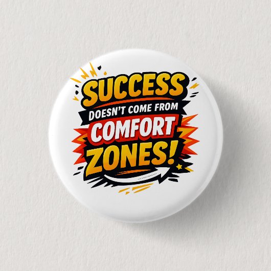 Motivatie Ontwerp Ronde Button 3,2 Cm (Voorkant)