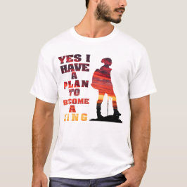 Motivatie ontwerp van fotoshop t-shirt
