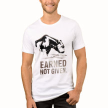 Motivatie Panther Gym Quote T-Shirt