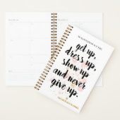 Motivatie planner nooit opgeven (Display)