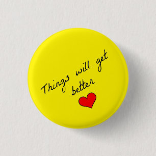Motivatie pop ronde button 3,2 cm