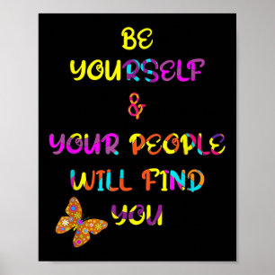 Motivatie positief BE Graphic Design Inspiratio Poster