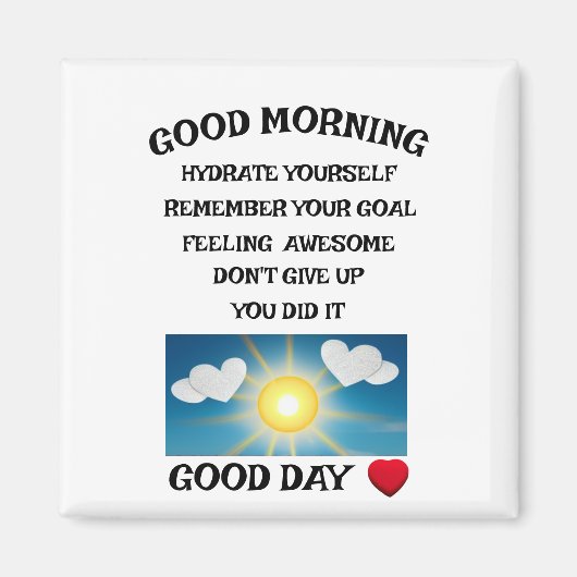 Motivatie positief magneet (Voorkant)