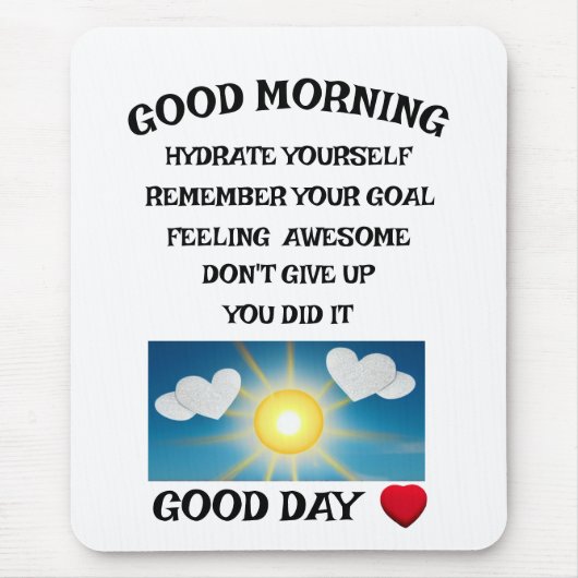 Motivatie positief muismat (Voorkant)