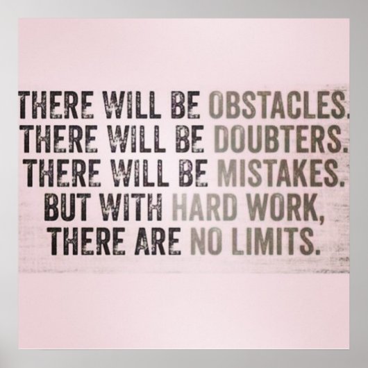 Motivatie Poster (Voorkant)