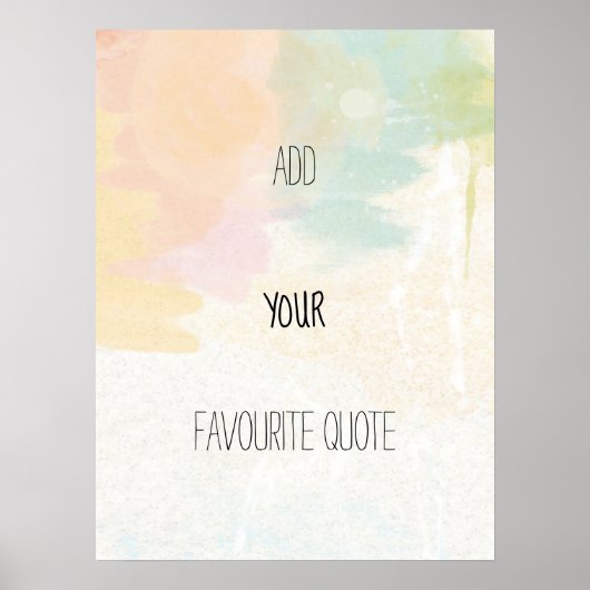 Motivatie poster (Voorkant)