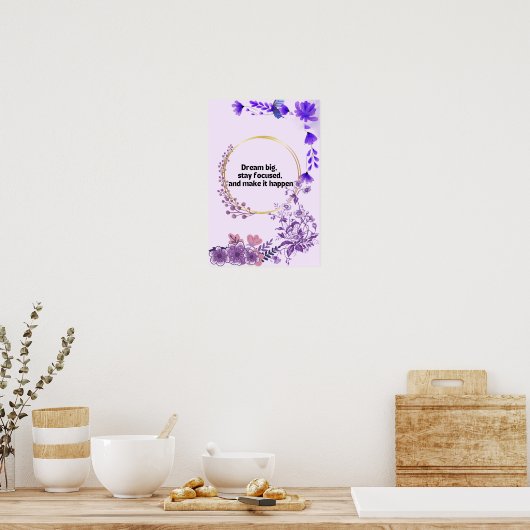 Motivatie Poster (Keuken)