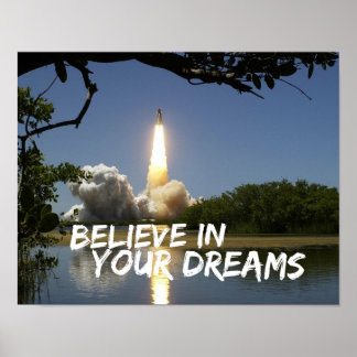 Motivatie Poster - Geloof in je dromen