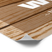 Motivatie Poster  hout (Hoek)