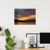 Motivatie Poster met citaat van Heraclitus (Thuiskantoor)