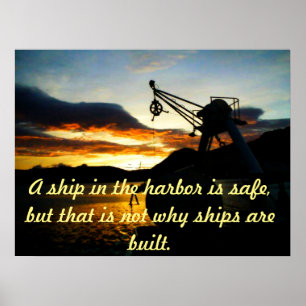 Motivatie Poster met nitisch thema
