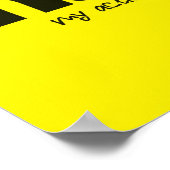 Motivatie Poster - Mijn acties bepalen mijn toekom (Hoek)