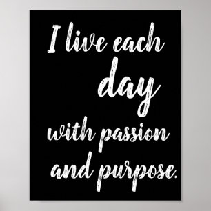 Motivatie poster passie poster