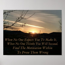 Motivatie-poster