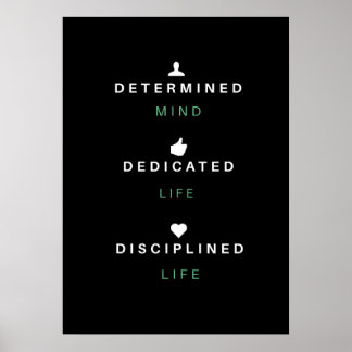 Motivatie Poster prijsopgave | Wall Art