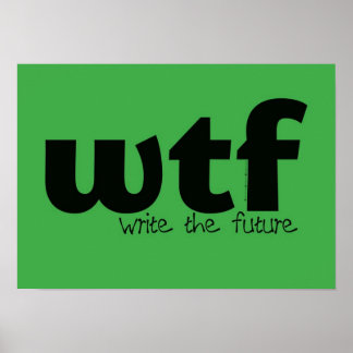 Motivatie Poster - schrijf de toekomst