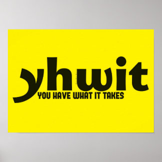 Motivatie Poster - u hebt wat het vergt