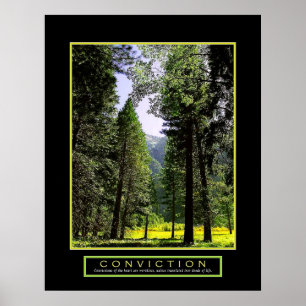Motivatie Poster - "Veroordeling" - 22 x 28"