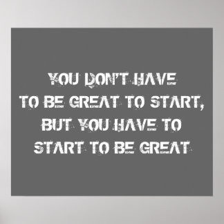 Motivatie Poster voor resultaat