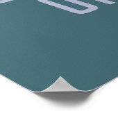 Motivatie poster voor succes en waarde (Hoek)