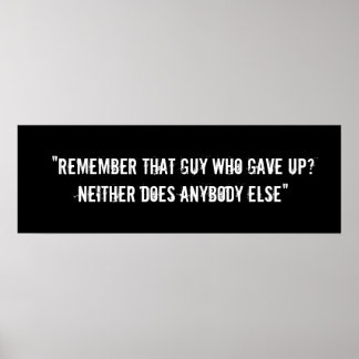 Motivatie Poster voor workout