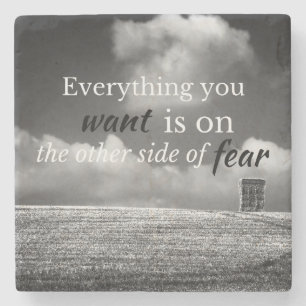 Motivatie prijsopgave: alles wat je wilt is op... stenen onderzetter