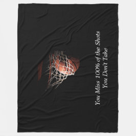 Motivatie prijsopgave Basketball Fleece Deken