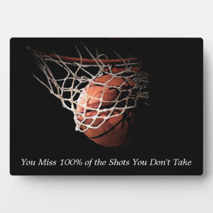 Motivatie prijsopgave Basketball Fotoplaat