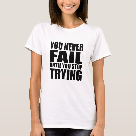 Motivatie prijsopgave geslaagd t-shirt (Voorkant)