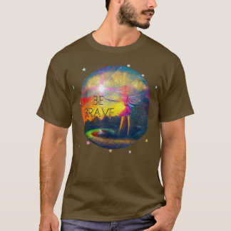 Motivatie prijsopgave: moedig ontwerp t-shirt
