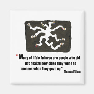 Motivatie prijsopgave voor examen door Thomas Edis Magneet