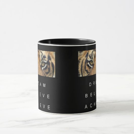 Motivatie prijsopgave voor zwarte en witte Sjabloo Mok (Midden)