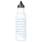 Motivatie prijsopgave waterfles  (Links)