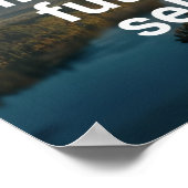 Motivatie prijzen voor het leven poster (Hoek)