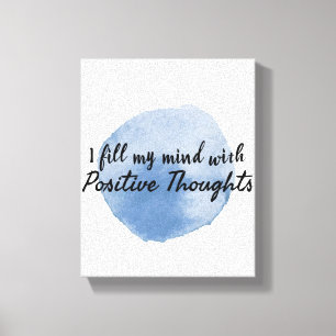 motivatie prijzen voor zelfaanvaarding canvas afdruk
