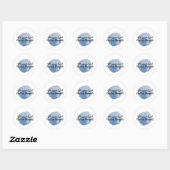 motivatie prijzen voor zelfaanvaarding ronde sticker (Vel)