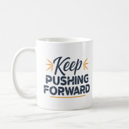 Motivatie quote Blijf doorzetten Koffiemok