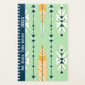 MOTIVATIE QUOTE BOHO PATROONONTWERP PLANNER (Voorkant)